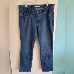 Levi Strauss Classic Blue Jeans Size 18W